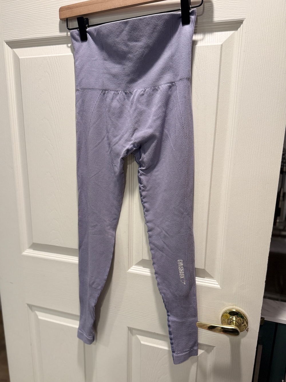 Gymshark Vital Seamless 2.0 Leggings Purple Marl XS - Picture 5 of 8